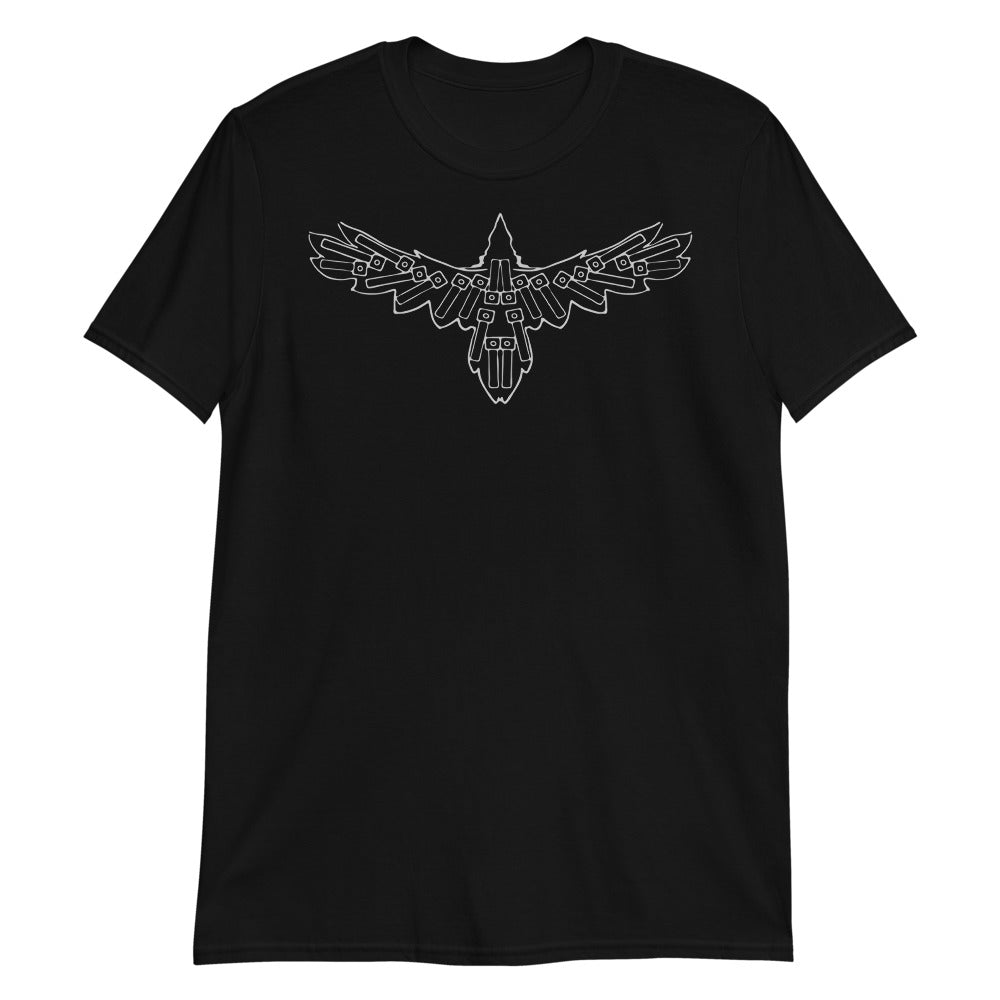 Reed Raven Harmonica Line Art Shirt
